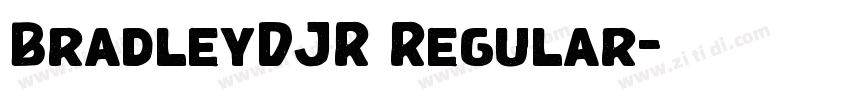 BradleyDJR Regular字体转换 BradleyDJR Regular字体转换